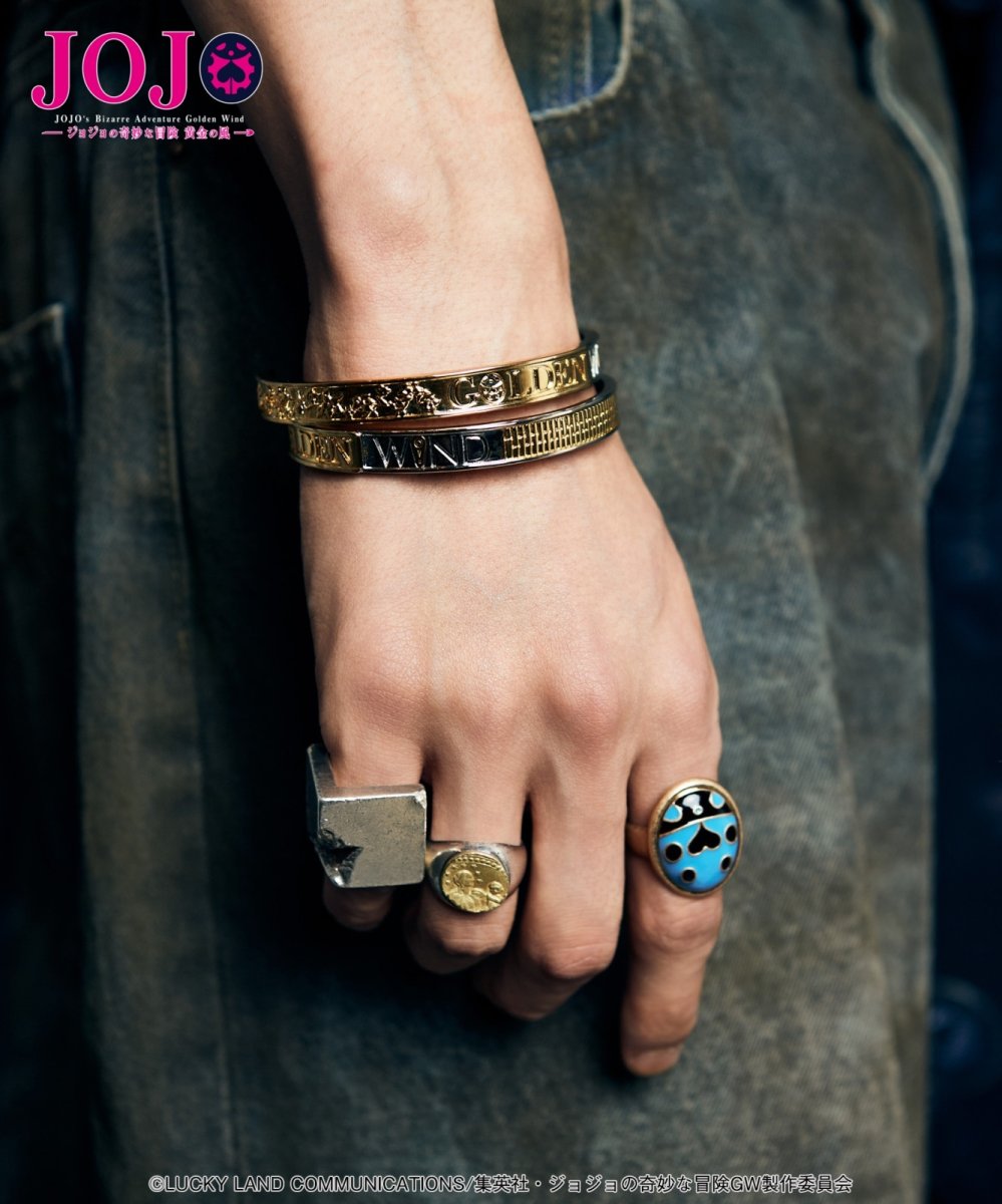 画像15: 【アニメ『ジョジョの奇妙な冒険 黄金の風』 glambコレクション】glamb グラム / Giorno & Bucciarati Bangle (1色展開) (15)