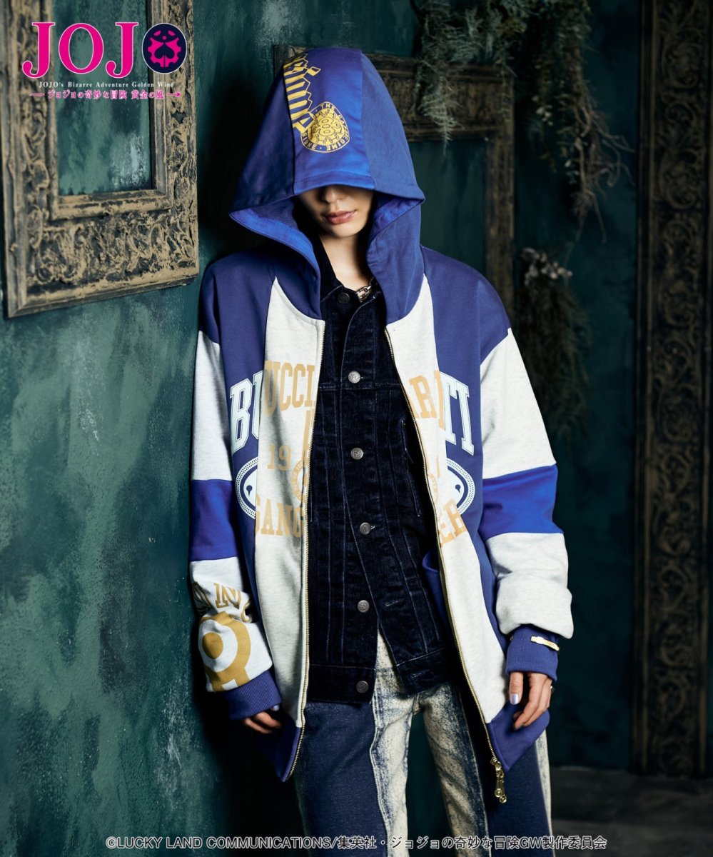 画像8: 【アニメ『ジョジョの奇妙な冒険 黄金の風』 glambコレクション】glamb グラム / Bruno Bucciarati’s Stand Hoodie (1色展開) (8)