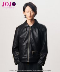 画像6: 【アニメ『ジョジョの奇妙な冒険 黄金の風』 glambコレクション】glamb グラム / Bruno Bucciarati Riders Jacket (1色展開) (6)