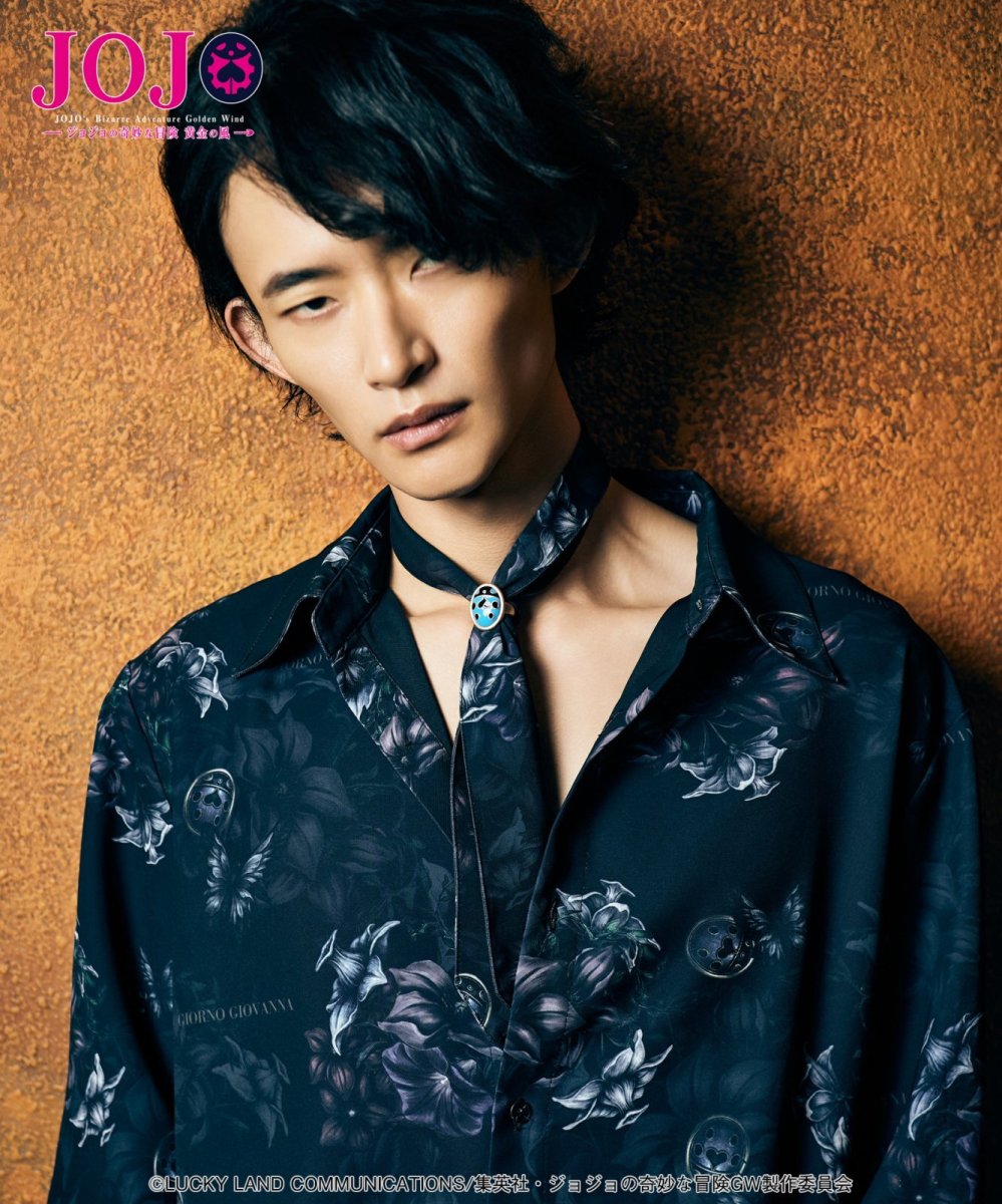 画像23: 【アニメ『ジョジョの奇妙な冒険 黄金の風』 glambコレクション】glamb グラム / Giorno Giovanna Shirt (1色展開) (23)