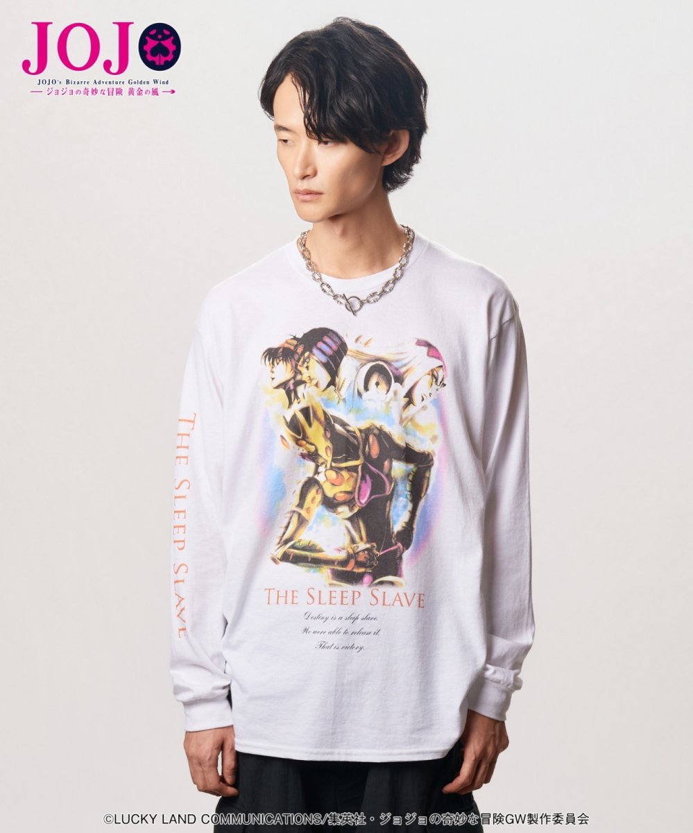 画像6: 【アニメ『ジョジョの奇妙な冒険 黄金の風』 glambコレクション】glamb グラム / The Sleep Slave Cutsew (2色展開) (6)