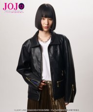 画像8: 【アニメ『ジョジョの奇妙な冒険 黄金の風』 glambコレクション】glamb グラム / Bruno Bucciarati Riders Jacket (1色展開) (8)