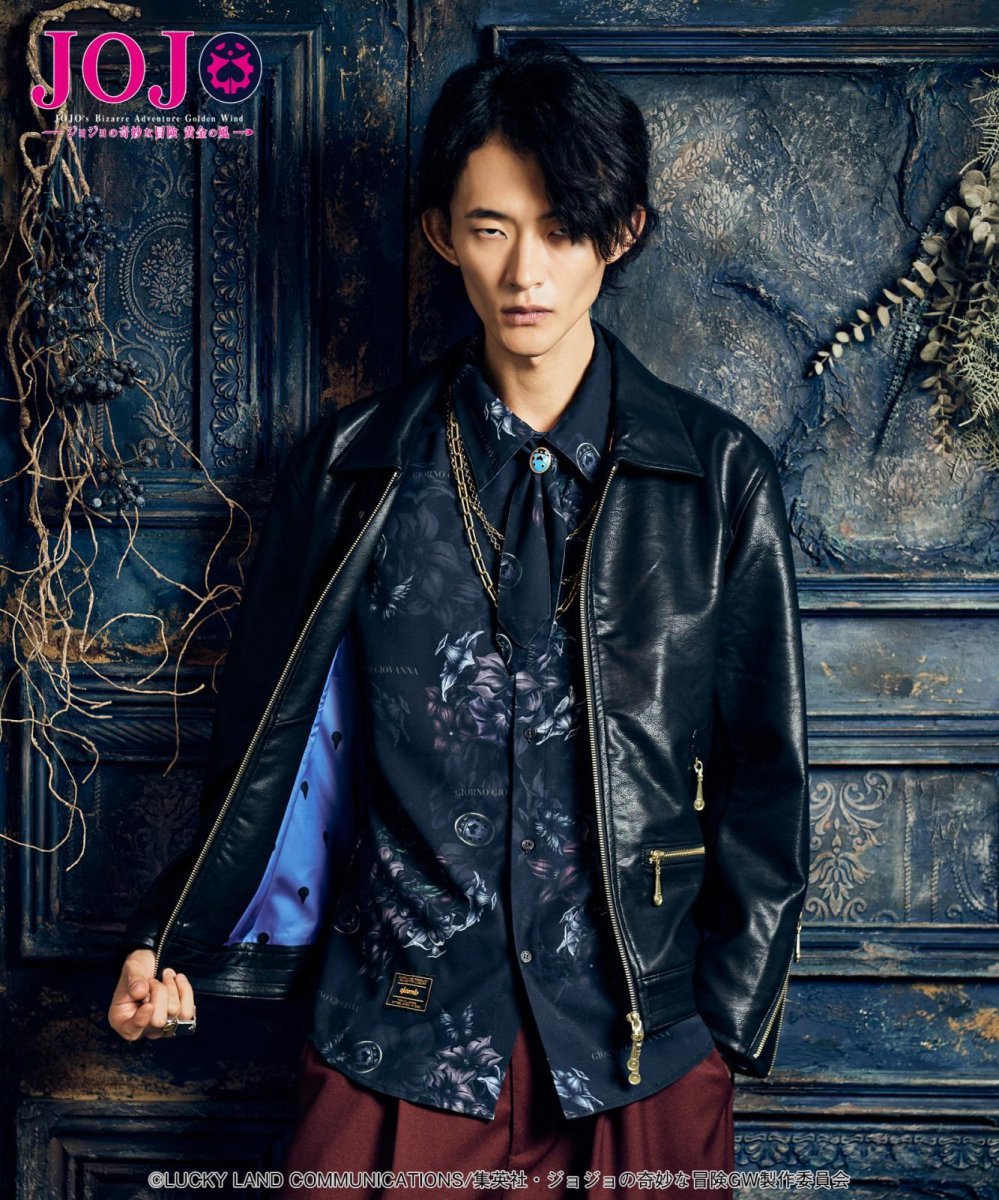 画像35: 【アニメ『ジョジョの奇妙な冒険 黄金の風』 glambコレクション】glamb グラム / Bruno Bucciarati Riders Jacket (1色展開) (35)
