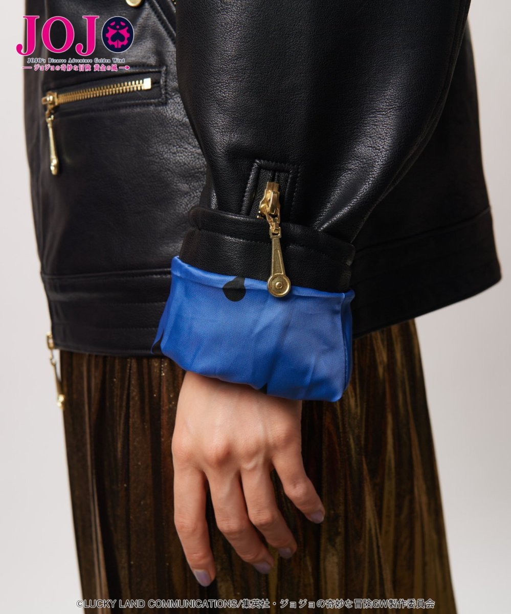 画像18: 【アニメ『ジョジョの奇妙な冒険 黄金の風』 glambコレクション】glamb グラム / Bruno Bucciarati Riders Jacket (1色展開) (18)