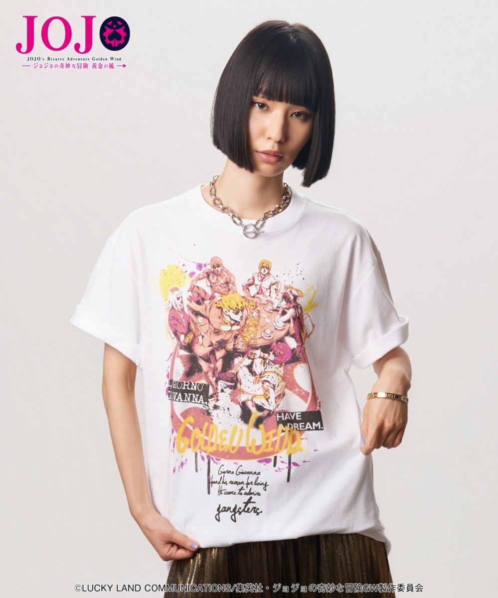 画像3: 【アニメ『ジョジョの奇妙な冒険 黄金の風』 glambコレクション】glamb グラム / Team Bucciarati T-Shirt (2色展開) (3)