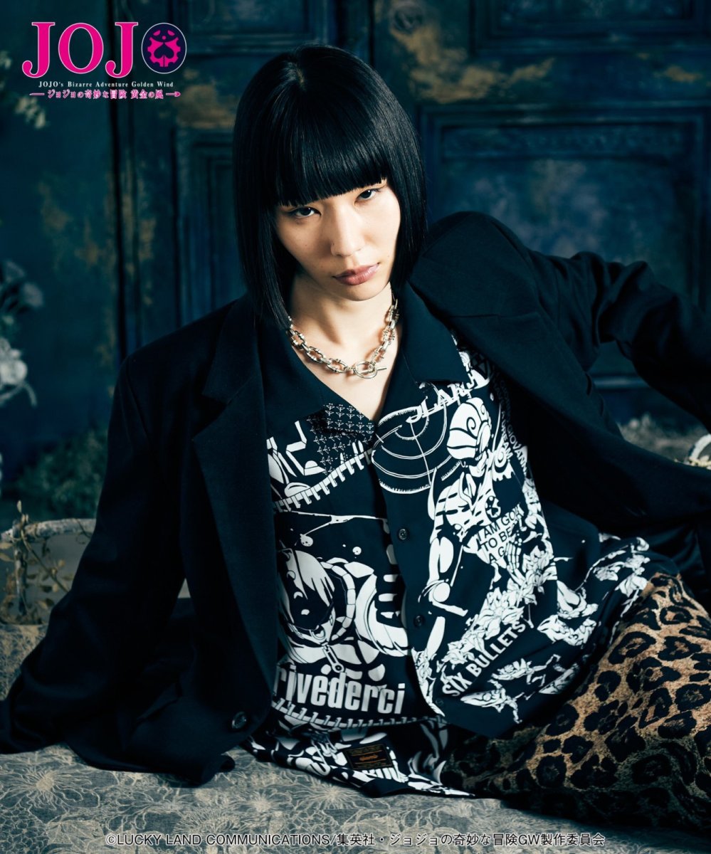 画像7: 【アニメ『ジョジョの奇妙な冒険 黄金の風』 glambコレクション】glamb グラム / Team Bucciarati Stand Shirt (1色展開) (7)