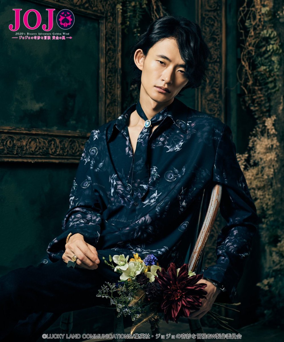 画像26: 【アニメ『ジョジョの奇妙な冒険 黄金の風』 glambコレクション】glamb グラム / Giorno Giovanna Shirt (1色展開) (26)