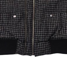 画像7: 【9/19・11:00発売】UNDERCOVER アンダーカバー / UC2F4208 / MA-1ジャケット (black check) (7)