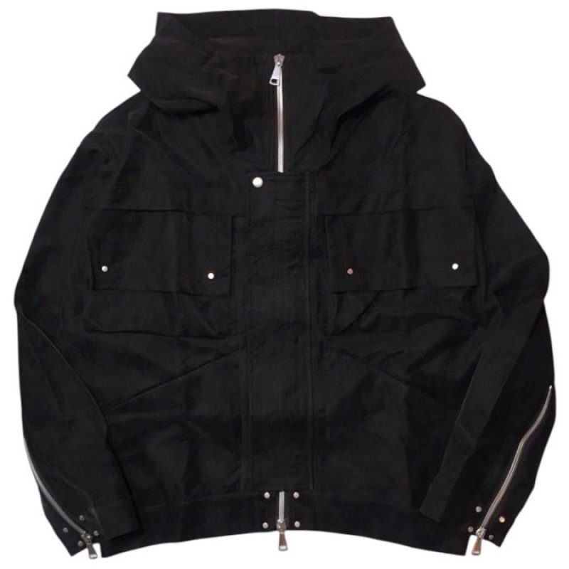 A.F ARTEFACT エーエフアーティファクト / VEGAN LEATHER HOODIE