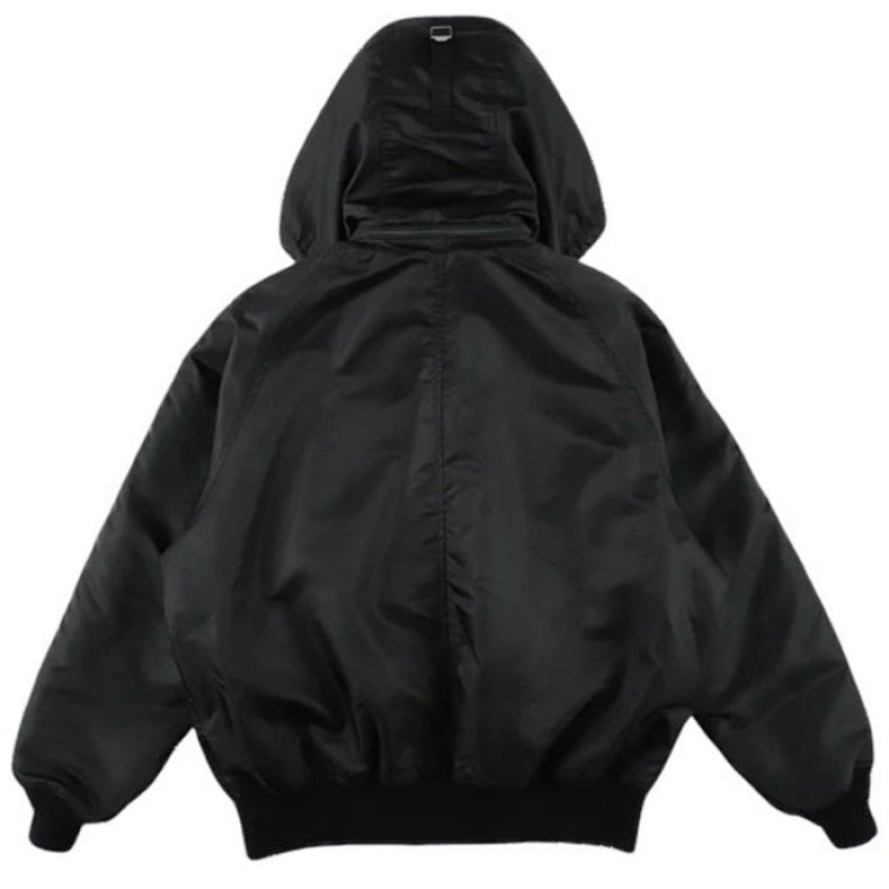 PHINGERIN フィンガリン / VISOR LIFT FLIGHT JACKET (black)の通販