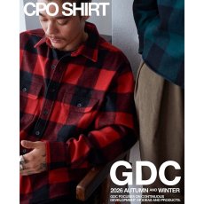画像12: GDC ジーディーシー / CPO Shirt (red) (12)