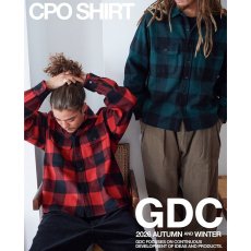 画像10: GDC ジーディーシー / CPO Shirt (red) (10)