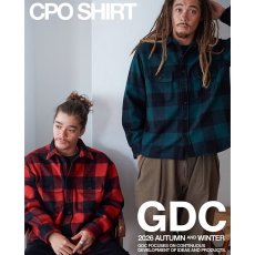 画像7: GDC ジーディーシー / CPO Shirt (red) (7)