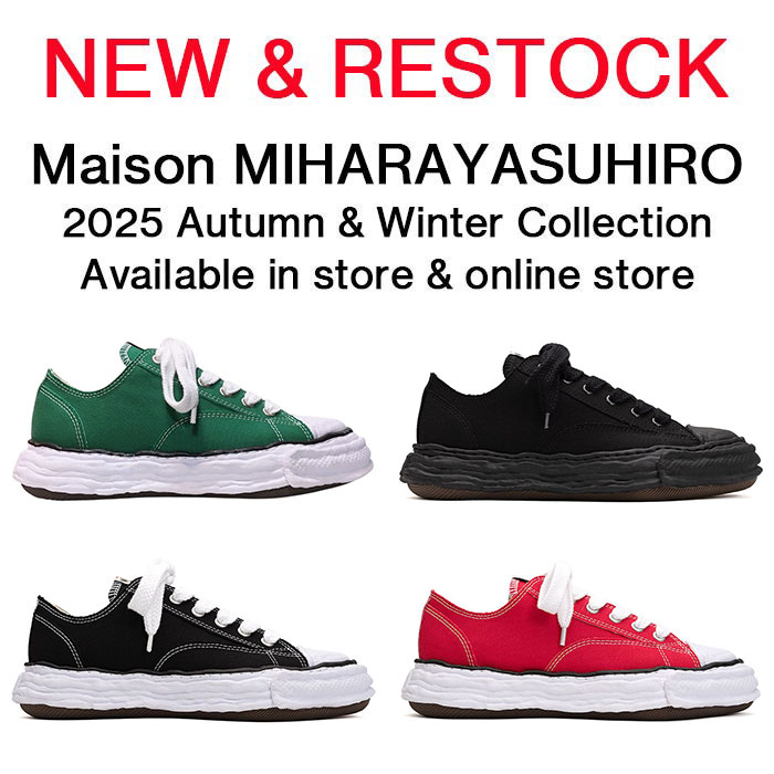 ☆Maison MIHARAYASUHIROより新作入荷☆