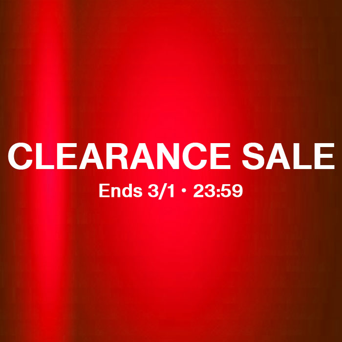 ☆CLEARANCE SALE本日最終日☆