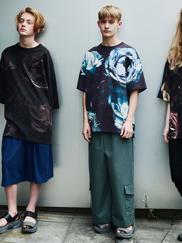 ラッピング対象外 【美品】希少 LAD MUSICIAN 21ss G-8 GRAY PURPLE