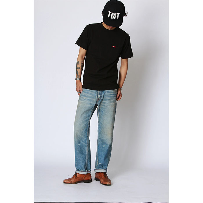 TMT SOFT DENIM 5P STRAIGHT／INDIGO LIGHT