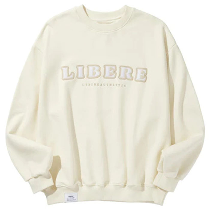 LIBERE / LOGO CREW SWEAT / BLACK / 完売品