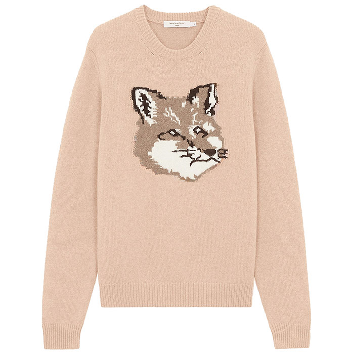 MAISON KITSUNE FOX HEAD PULLOVER