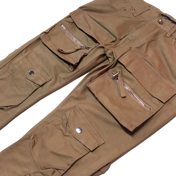 30%OFF SALE セール メルヴィンス TYPE-2 SLIM CARGO PANTS BEIGE 34