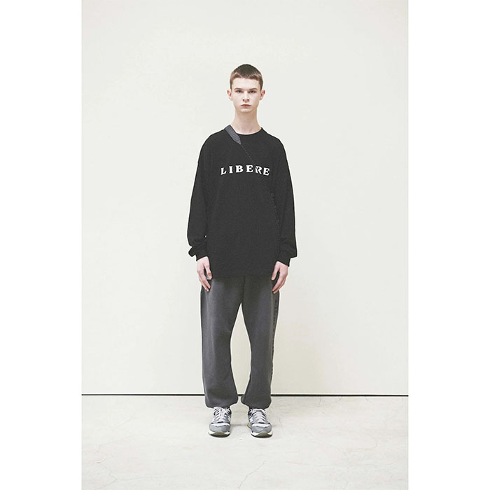 LIBERE / LOGO CREW SWEAT / BLACK / 完売品