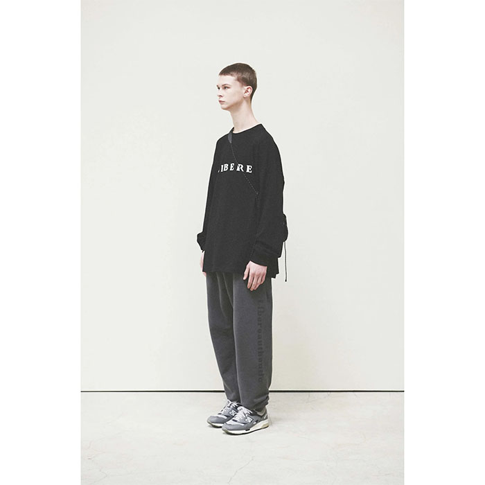 LIBERE / LOGO CREW SWEAT / BLACK / 完売品