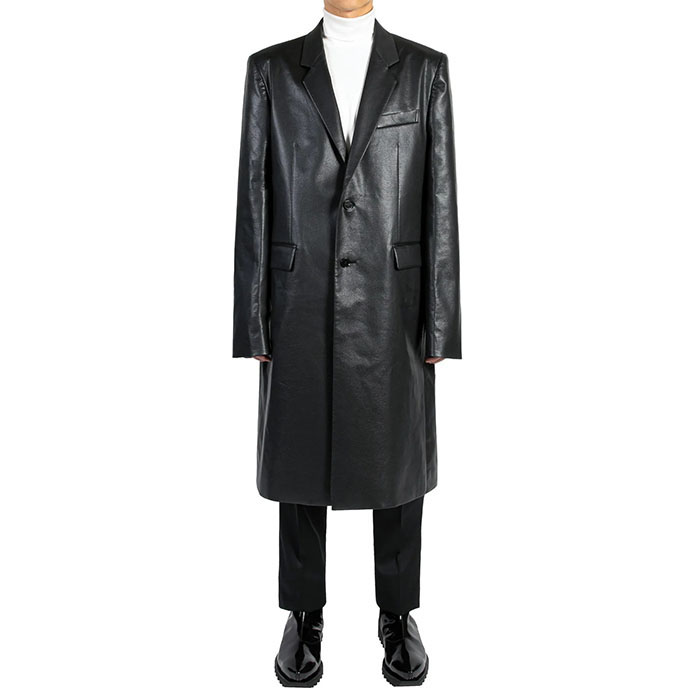 JOHN LAWRENCE SULLIVAN LEATHER COAT