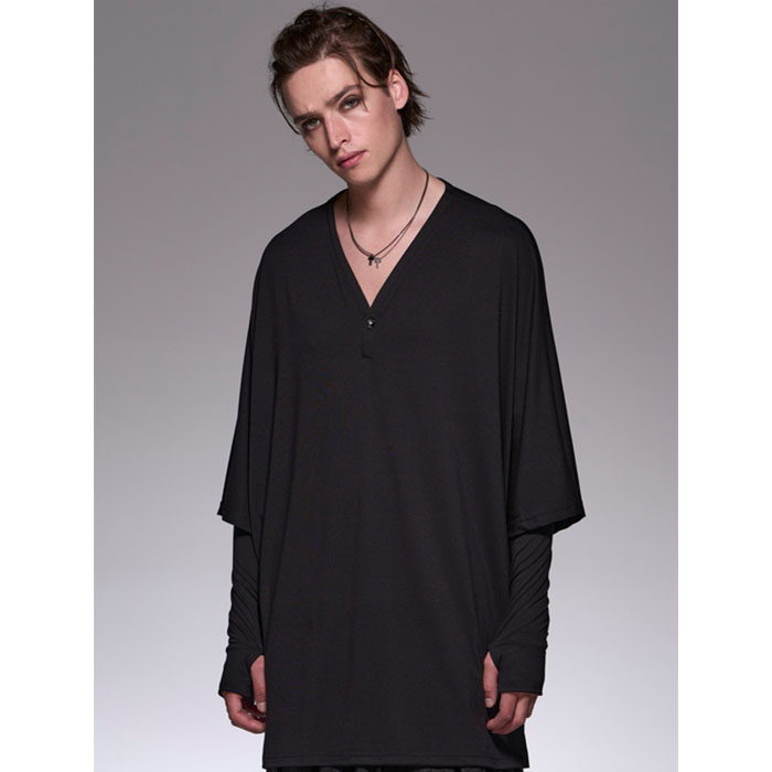 Kiryuyrik キリュウキリュウ Python Long Jacket kiryuyrik - High Tension Jersey Long Jacket / ハイテンション