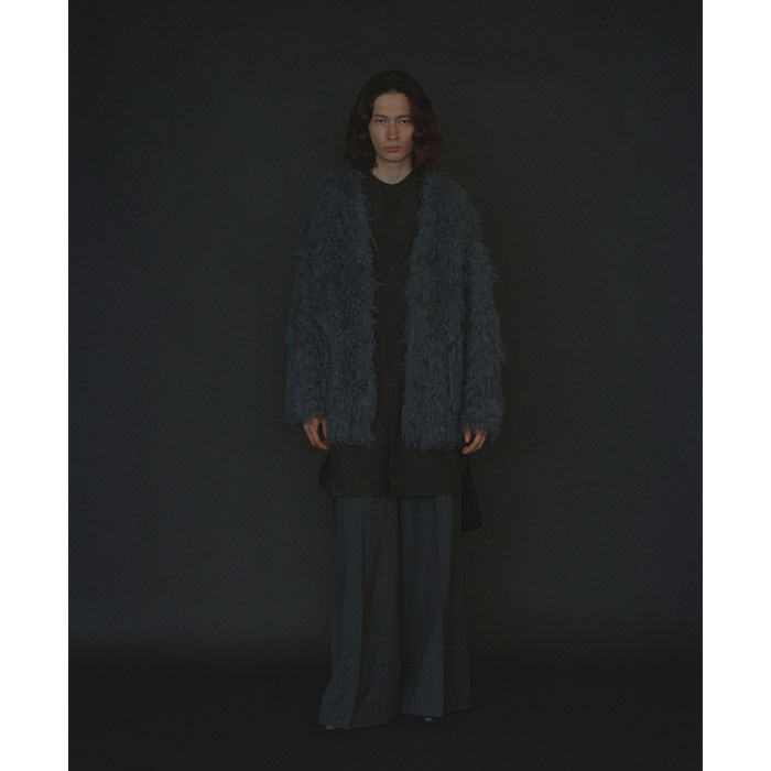 トップス LAD MUSICIAN LOOP YARN KNIT NEW ARRIVALS ⁡ ①,② LOOP YARN SHAGGY KNIT CARDIGAN ITEM NO