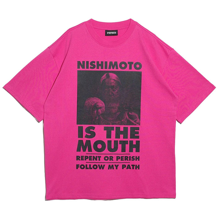 NISHIMOTO IS THE MOUTH ニシモトイズザマウス / SS TEE (sh pink)の